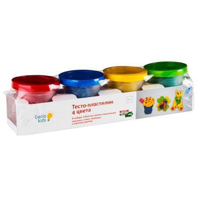 Изображение товара Набор для лепки Genio Kids 4 цвета TA1008