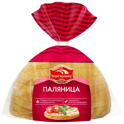 Изображение товара Паляница Черемушки Украинская половинка нарезка, 300г