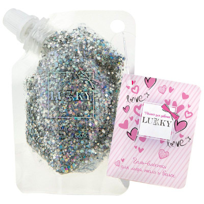 Изображение товара Гель-блестки для детей Lukky для тела, волос и лица