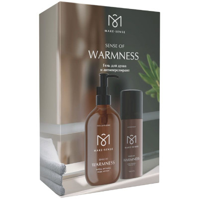 Изображение товара Подарочный набор Make Sense Парфюмированный гель для душа, 500мл + Парфюмированный антиперспирант, 150 мл