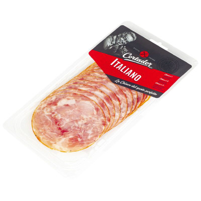 Изображение товара Колбаса сырокопченая Cortador Итальянская полусухая, 80г