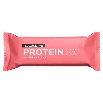 Изображение товара Батончик протеиновый R.A.W. Life Вишнёвый пай, 43г