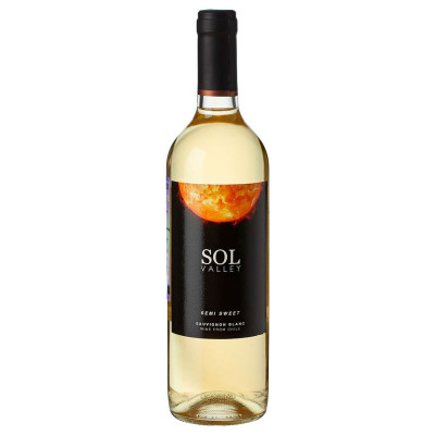 Изображение товара Вино Sol Valley Sauvignon Blanc белое полусладкое 12.5%, 750мл