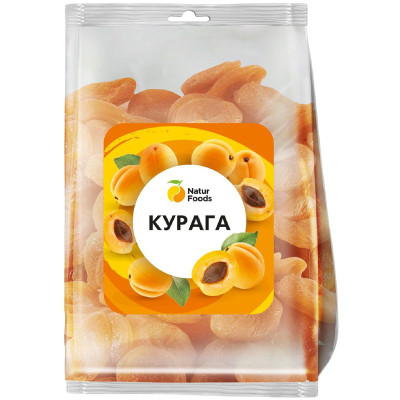 Изображение товара Курага Naturfoods Абрикос сушеный без косточки, 300г
