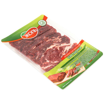 Изображение товара Пастырма Эколь По-турецки Халяль нарезка