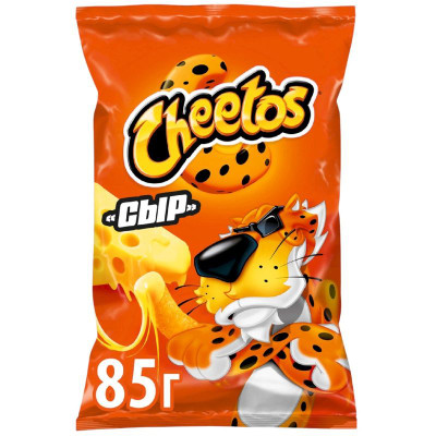 Изображение товара Кукурузные снеки Cheetos сыр, 85г