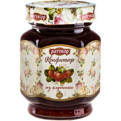 Изображение товара Конфитюр Ратибор клубника, 350г