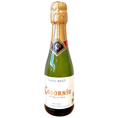 Изображение товара Игристое вино Cava Codorniu Clasico Brut Organic беелое сухое, 200мл