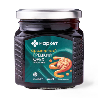 Изображение товара Варенье из грецкого ореха Маркет, 330г