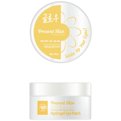 Изображение товара Патчи для ухода за кожей вокруг глаз Present Skin Chamomile, 60шт