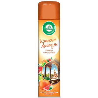 Изображение товара Освежитель воздуха Air Wick Испанские каникулы Грейпфрут-цветущий лайм, 290мл