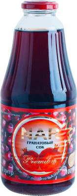 Изображение товара Сок Nar гранатовый восстановленный для детского питания, 1л