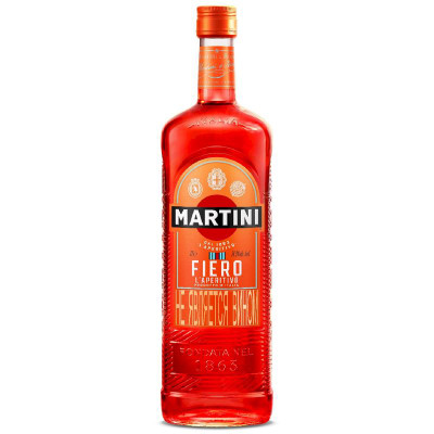 Изображение товара Вермут Martini Fiero красный сладкий 14.9%, 1л