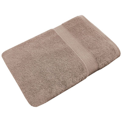 Изображение товара Полотенце махровое бежевое Маркет, 70х130см