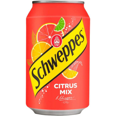 Изображение товара Тоник Schweppes Цитрус микс, 330мл
