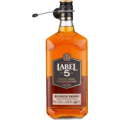 Изображение товара Виски Label 5 Bourbon Barrel шотландский зерновой 40%, 700мл