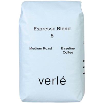 Изображение товара Кофе Verle Blend №5 натуральный жареный в зёрнах, 1кг