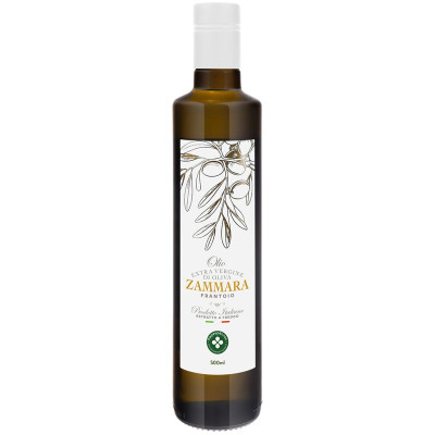 Изображение товара Масло оливковое Zammara Frantoio нерафинированное высшего качества, 500мл