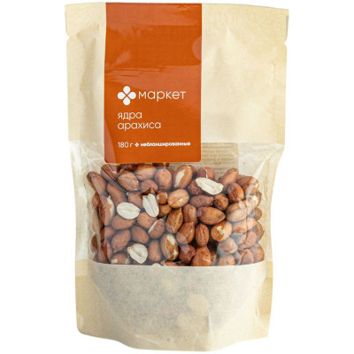 Изображение товара Арахис небланшированный Маркет Перекрёсток, 180г