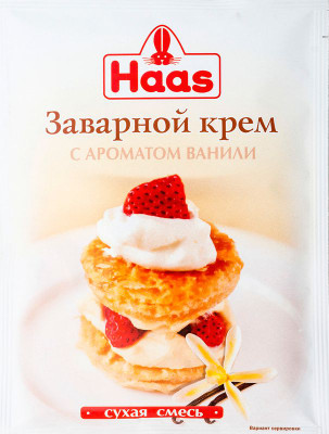 Изображение товара Крем заварной Haas ванильный, 100г
