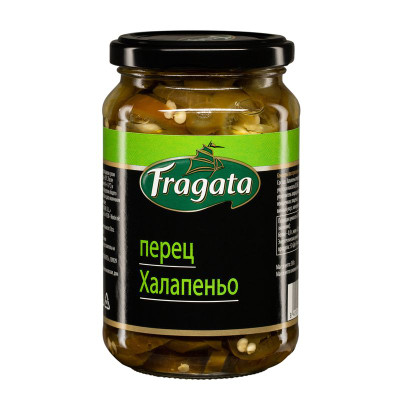 Изображение товара Перец Fragata Халапеньо резаный, 350г