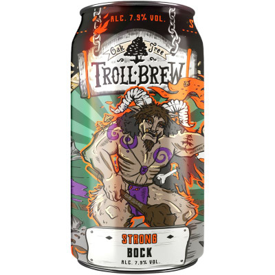 Изображение товара Пиво Troll Brew Bock светлое пастеризованное фильтрованное, 330мл