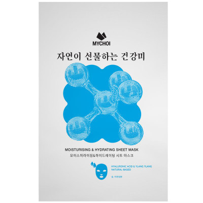 Изображение товара Маска для лица Mychoi увлажняющая с гиалуроновой кислотой и иланг-илангом, 25мл