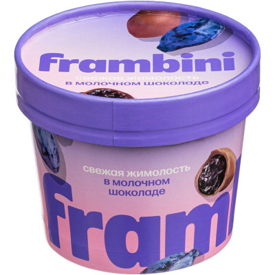 Изображение товара Жимолость Frambini в молочном шоколаде, 130г