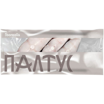 Изображение товара Палтус Borealis синекорый стейк, 400г
