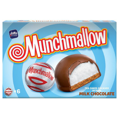 Изображение товара Пирожное Jaffa Munchmallow с маршмеллоу в молочном шоколаде, 105г