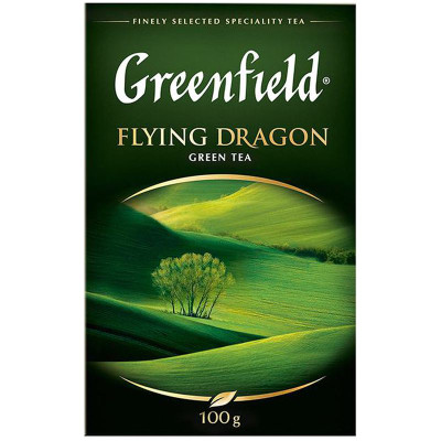 Изображение товара Чай Greenfield Flying Dragon зелёный крупнолистовой, 100г