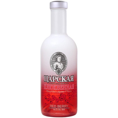 Изображение товара Настойка Царская Оригинальная клюквенная горькая 38%, 500мл