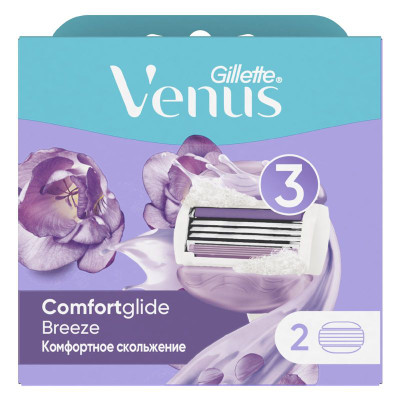 Изображение товара Кассеты для бритья Venus Breeze, 2шт
