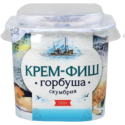 Изображение товара Паста Крем-Фиш горбуша-скумбрия, 150г