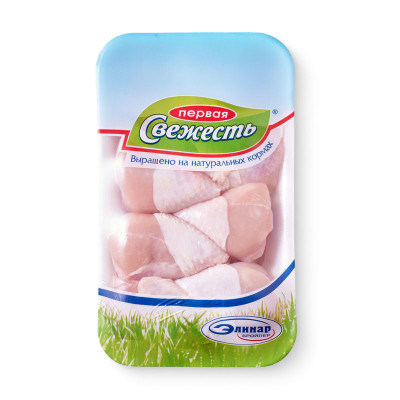 Изображение товара Мясо цыплёнка Первая Свежесть на косточке охлаждённая, 750г
