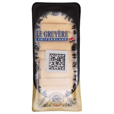 Изображение товара Сыр твёрдый Margot Fromages Грюйер 49%, 100г