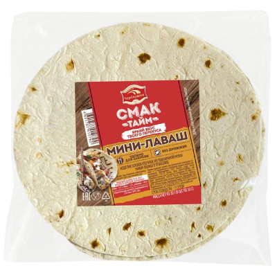 Изображение товара Мини-лаваш Черемушки Смак-Тайм, 80г