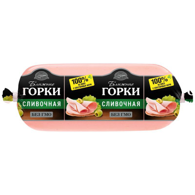 Изображение товара Колбаса Ближние Горки Сливочная варёная, 400г