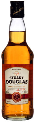 Изображение товара Виски Stuart Douglas 3-летний шотландский купажированный 40%, 500мл