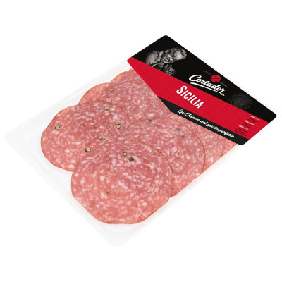 Изображение товара Колбаса Cortador Sicilia сырокопчёная полусухая, 70г