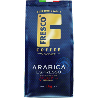 Изображение товара Кофе Fresco Арабика Эспрессо, 1000г