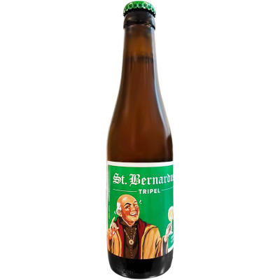 Изображение товара Пиво St. Bernardus Tripel светлое пастеризованное нефильтрованное осветленное, 330мл