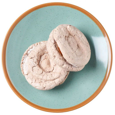 Изображение товара Меренга шоколадная Konfeta с карамелью и арахисом, 120г