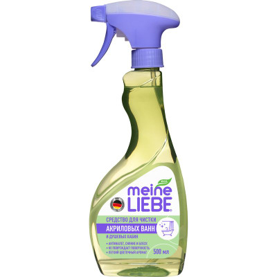 Изображение товара Средство чистящее Meine Liebe для акриловых ванн и душевых кабин, 500мл