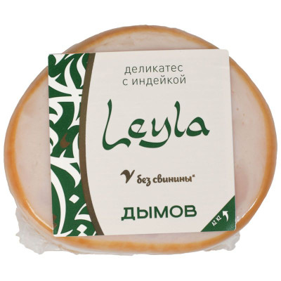 Изображение товара Деликатес с индейкой Дымов Лейла варёно-копчёный, 400г