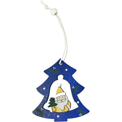 Изображение товара Набор украшений Праздник ёлочных деревянных Маркет, 9шт