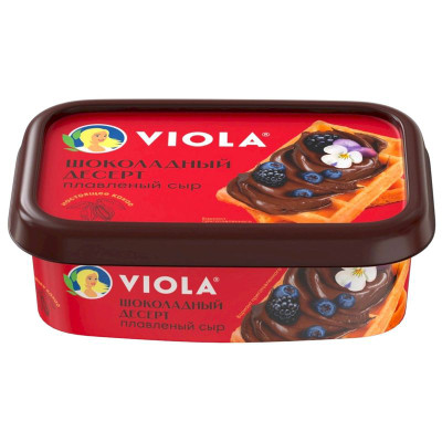 Изображение товара Сыр плавленый Viola Шоколадный десерт 30%, 180г