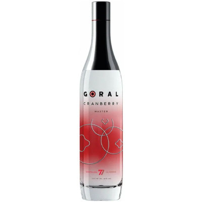 Изображение товара Водка Goral Master Cranberry 40%, 700мл