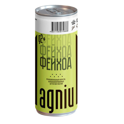 Изображение товара Напиток газированный MagniuM Функциональный фейхоа, 330мл