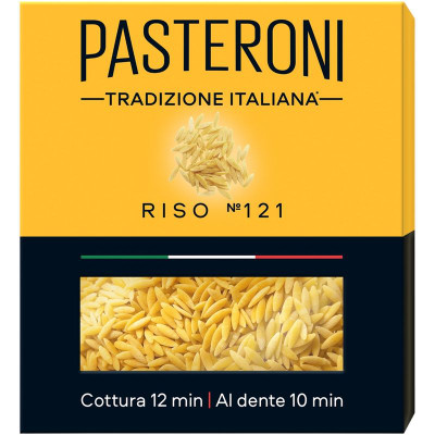 Изображение товара Макароны Pasteroni Ризо №121, 400г